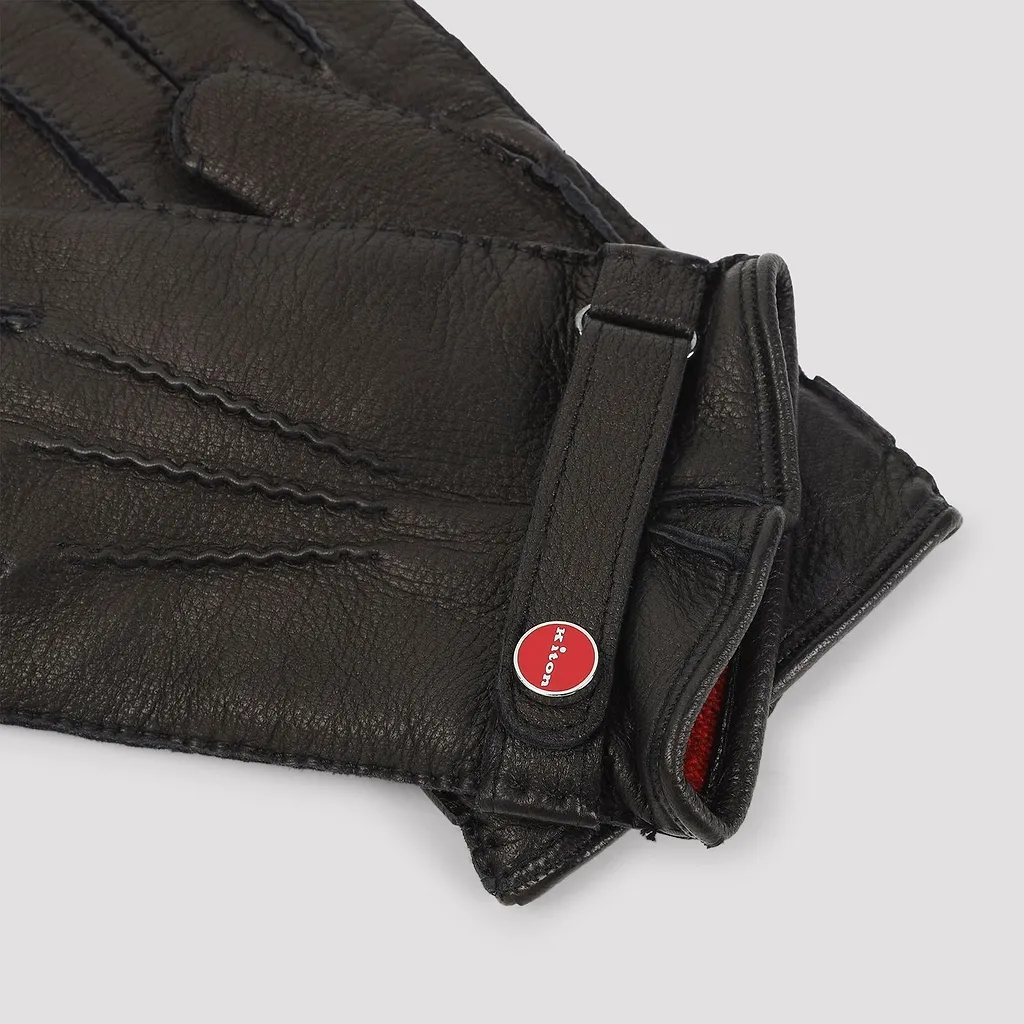 Kiton Strap Detail Gloves