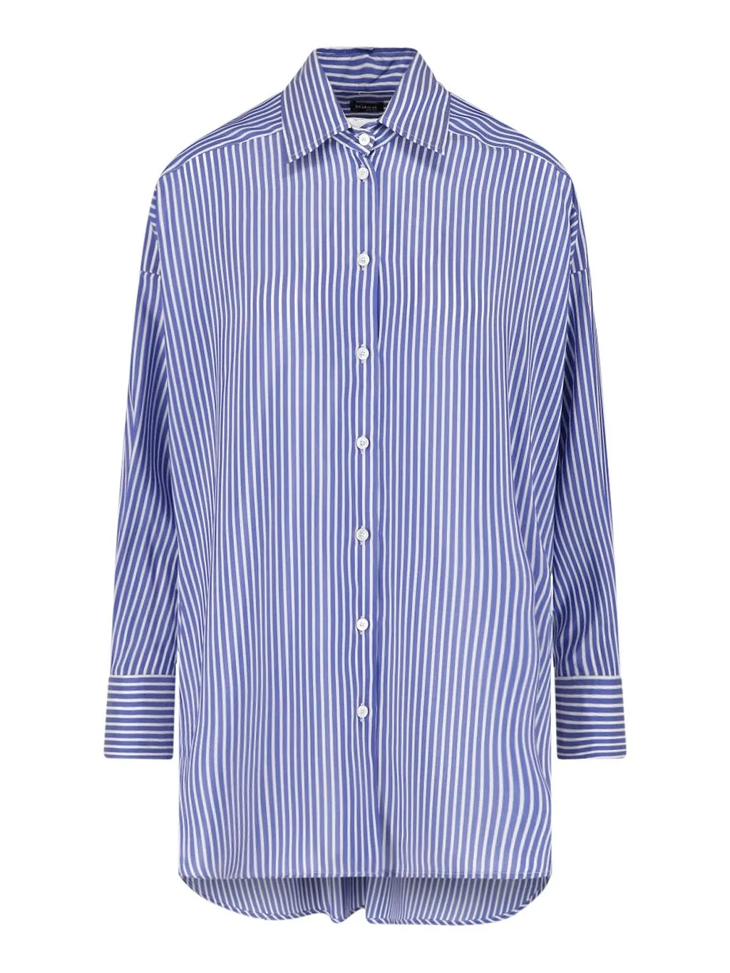 Kiton Striped Longline Shirt