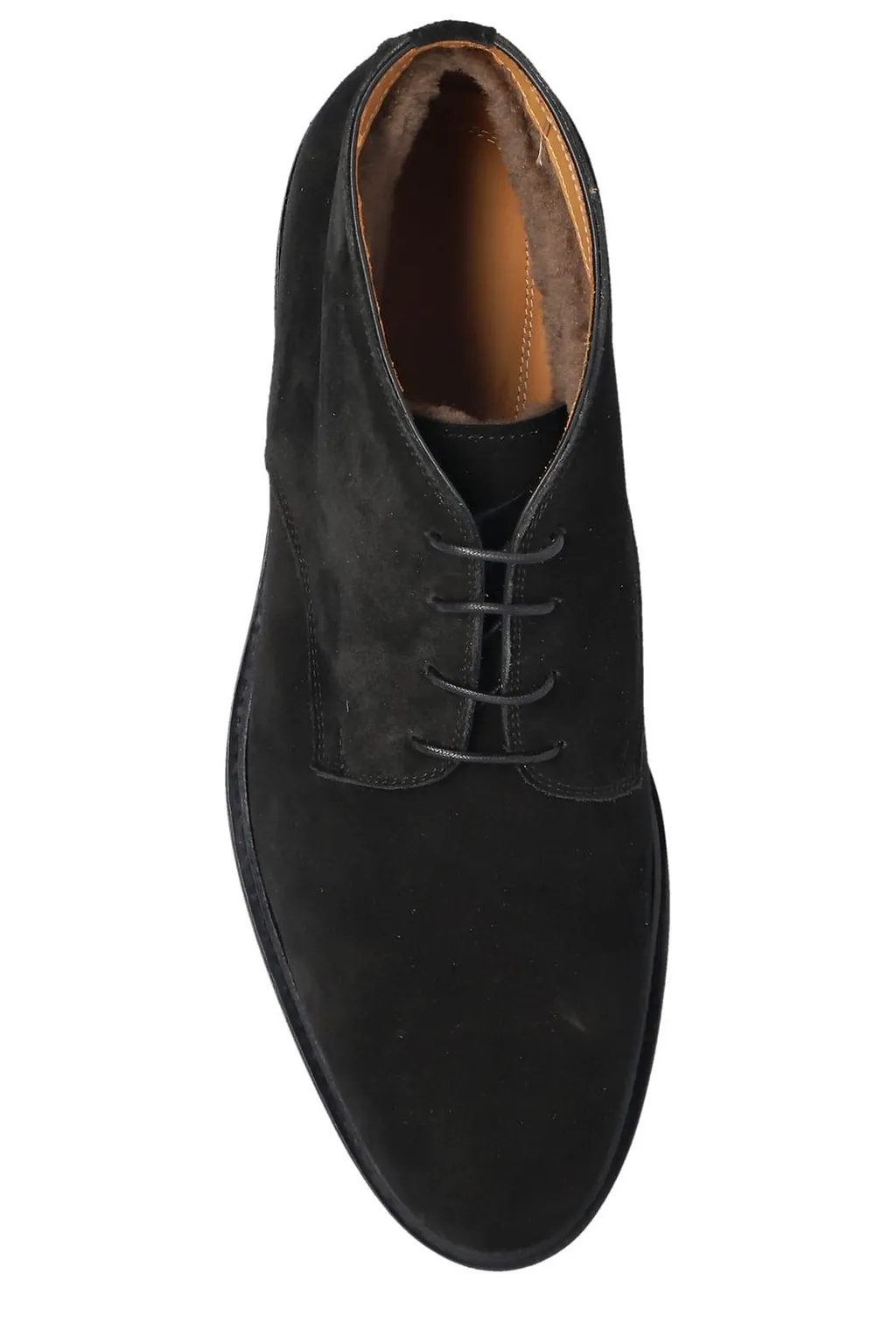 Kiton Suede Lace-Up Boots