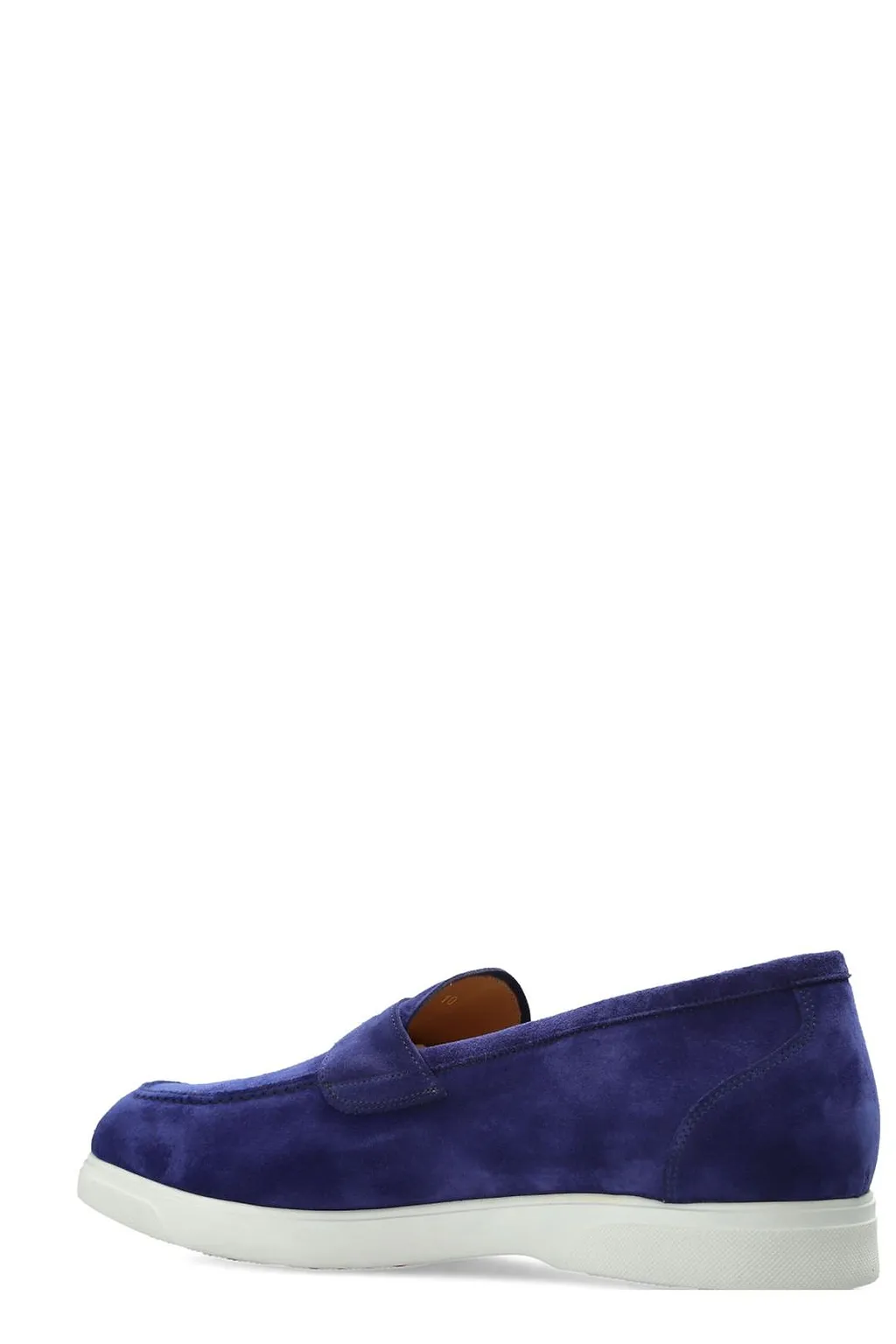 Kiton Suede Penny Loafers