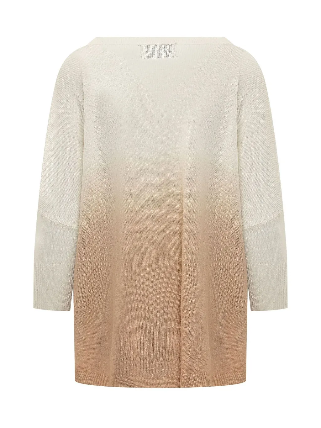 Dip Dye Oversized V-Neck Jumper