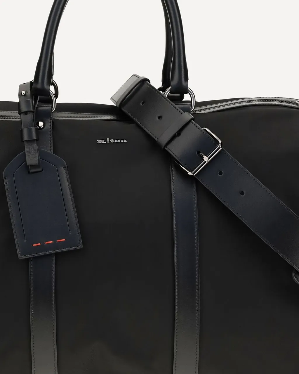 Kiton Trim Detail Travel Duffle Bag
