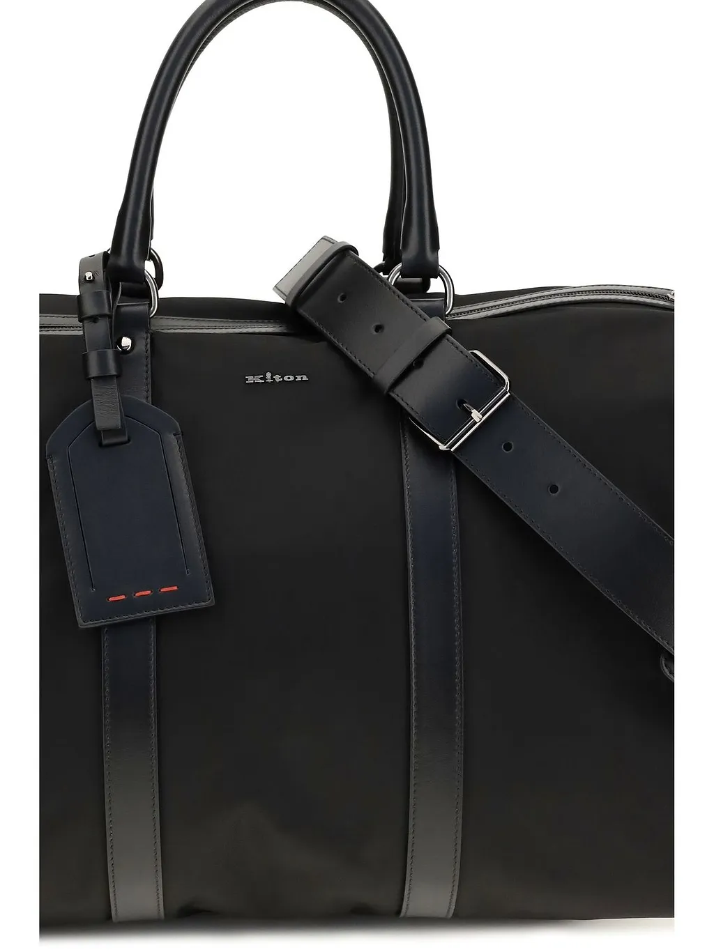 Kiton Trim Detail Travel Duffle Bag