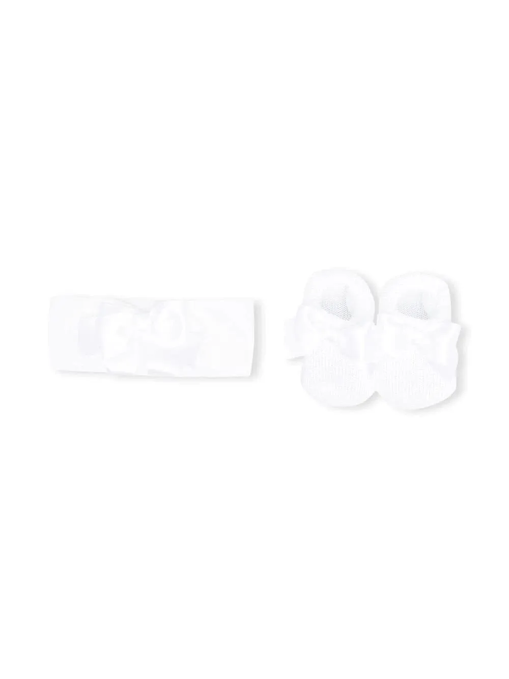 La Perla Kids Booties And Headband Gift Box
