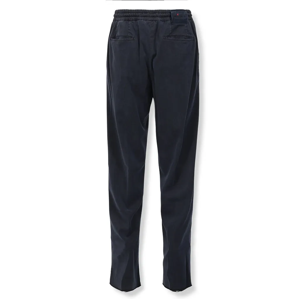 Kiton Uplack Drawstring Straight-Leg Pants