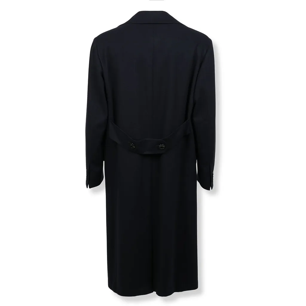 Kiton Ugo Long Double-Breasted Coat