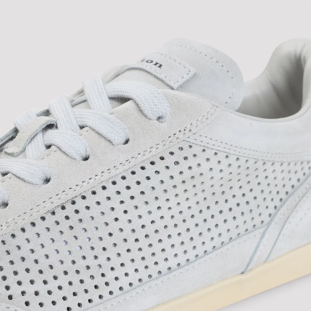 Kiton Ussa 397 Perforated Low-Top Sneakers