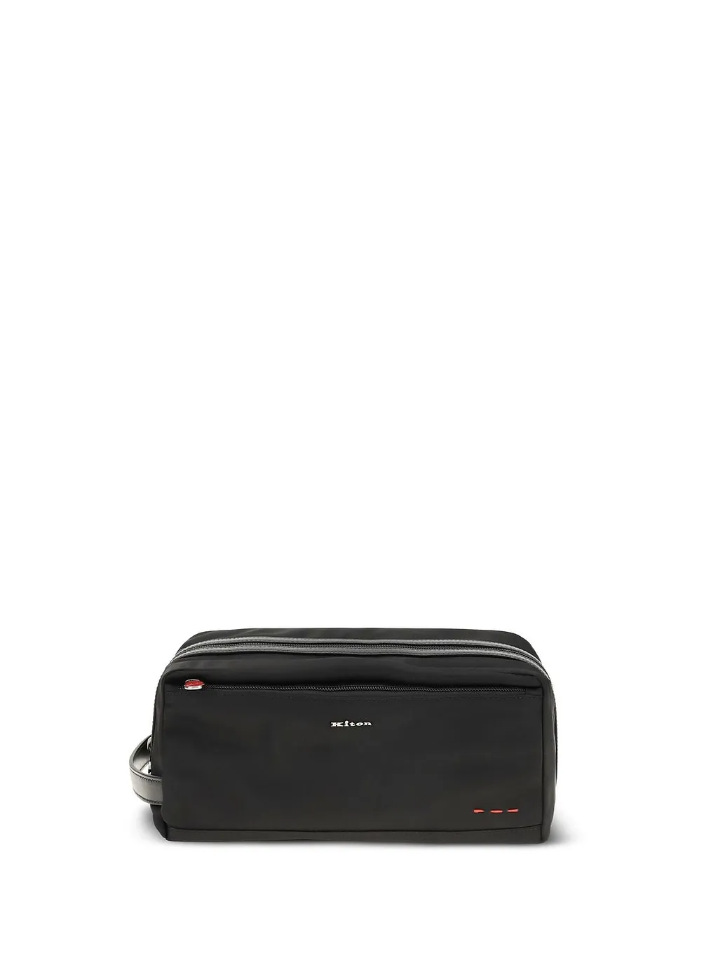 Kiton Zip-Front Toiletry Bag