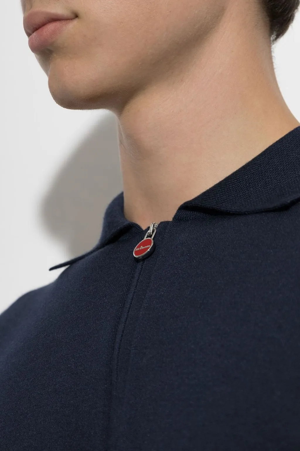 Kiton Zip Neck Knitted Sweater