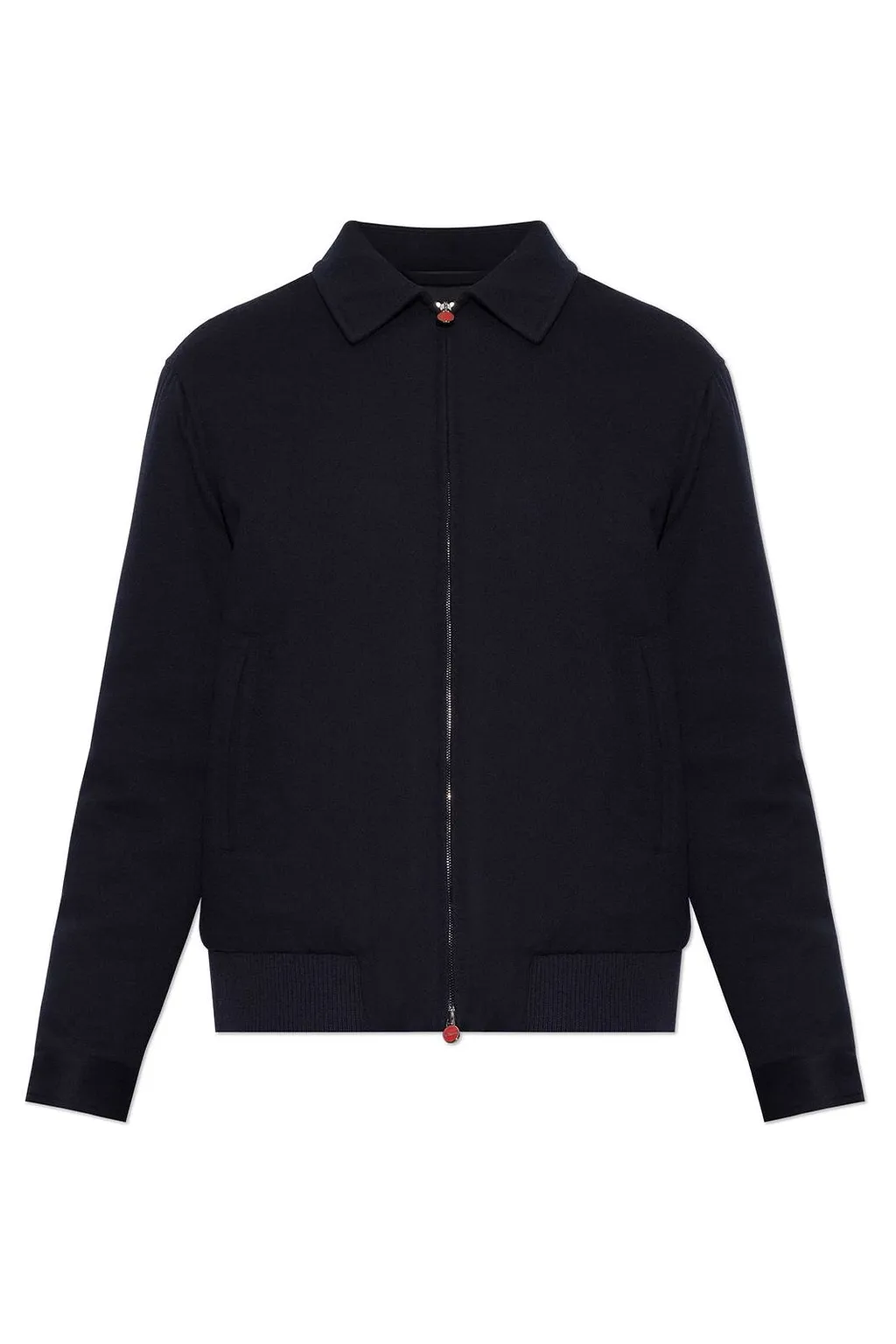 Kiton Zip-Up Wool Jacket