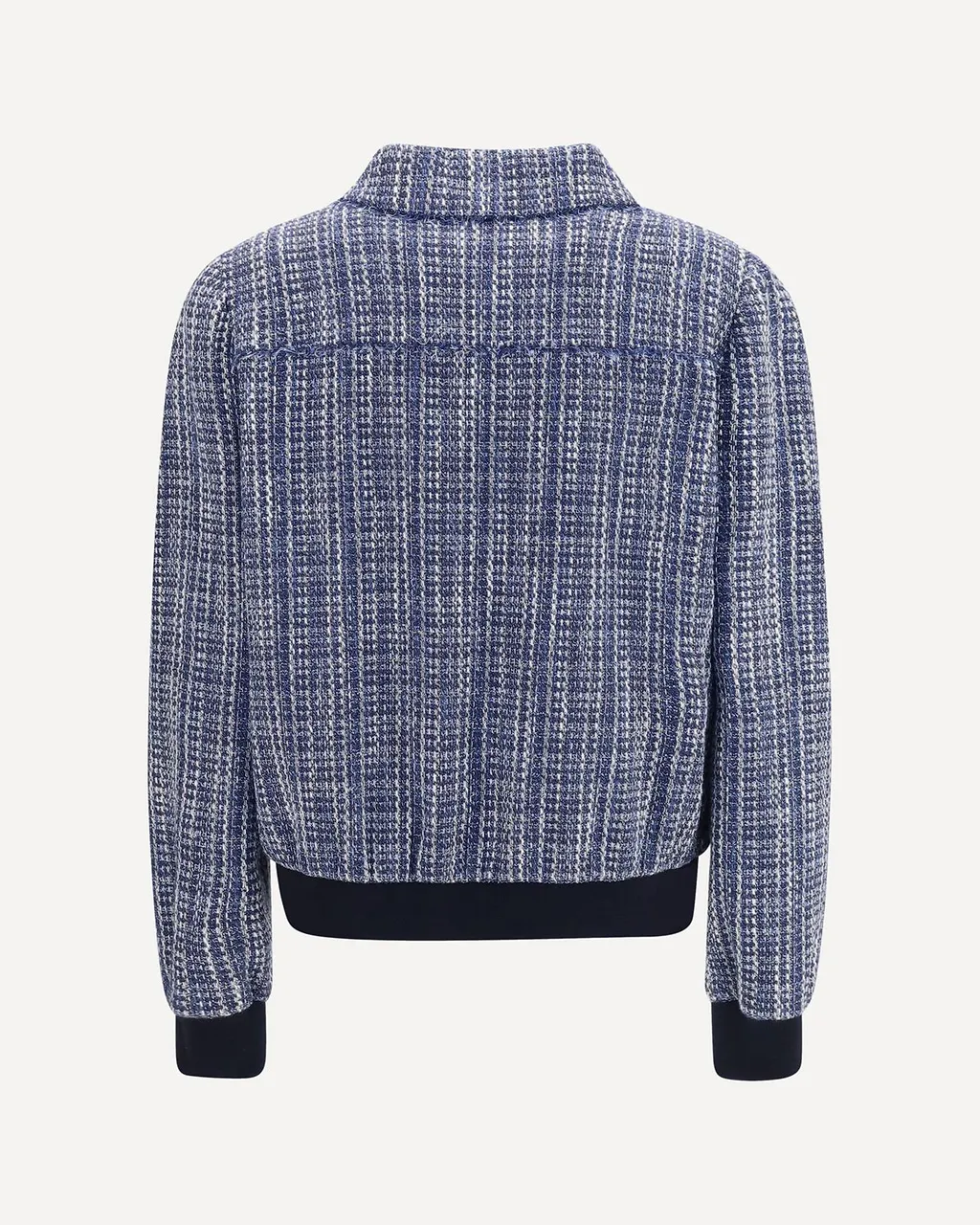 Kiton Zip-Up Tweed Jacket