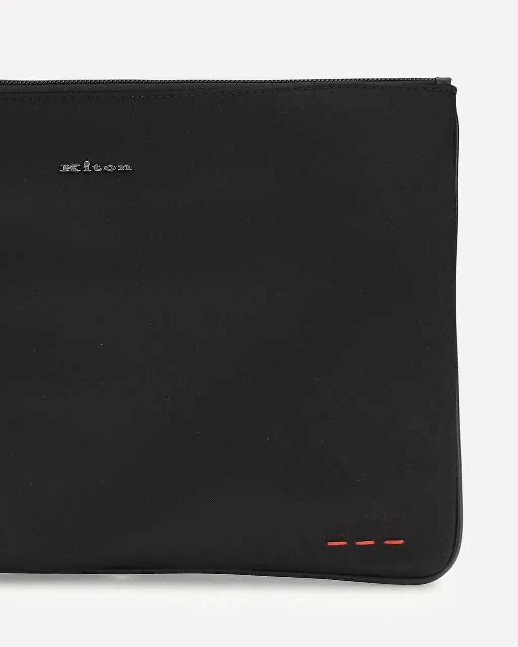 Kiton Zip Pouch Clutch Bag