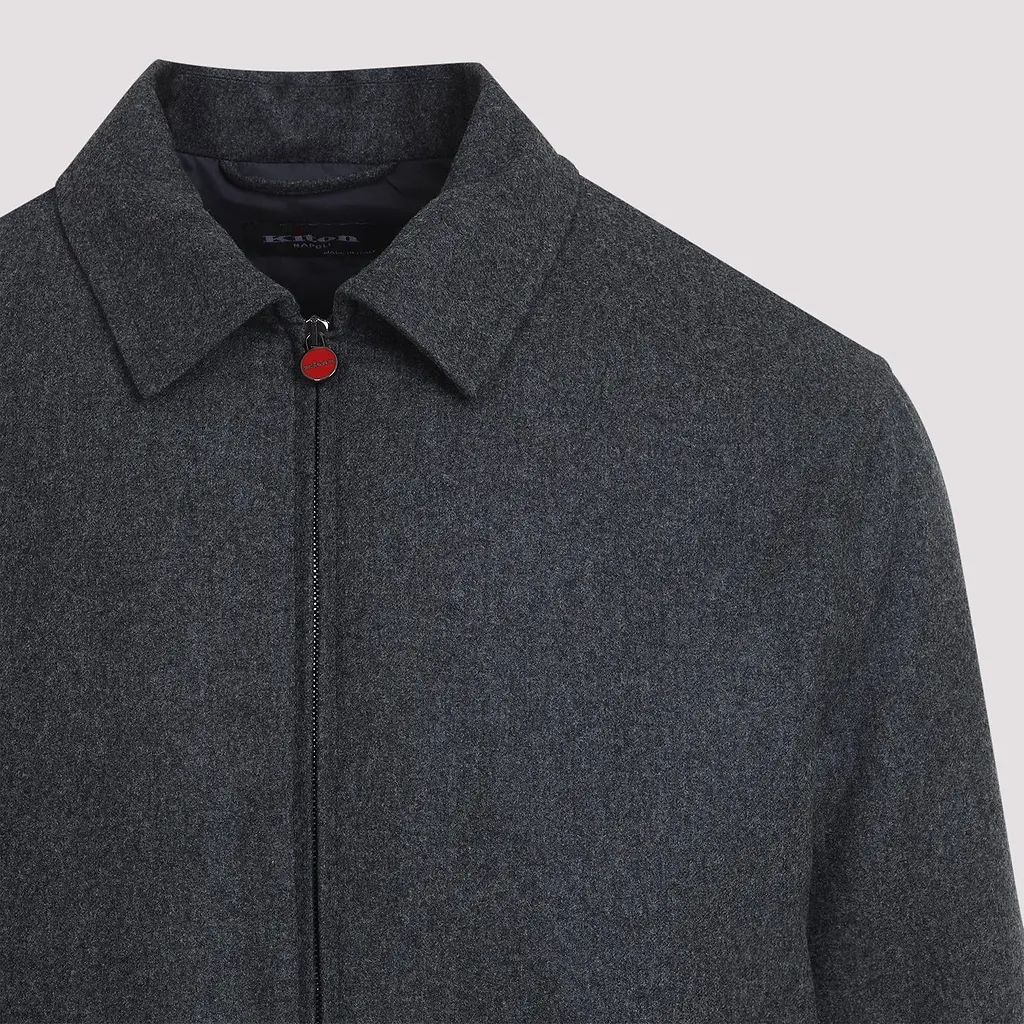 Kiton Zip-Up Bomber Jacket