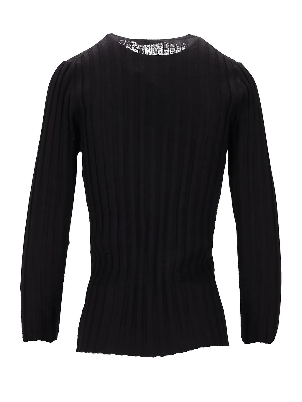 La Rose Long-Sleeved Crewneck Cardigan