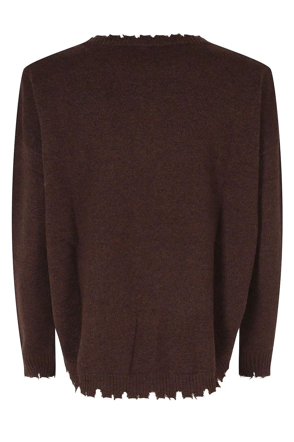 Kujten Mela Distressed Hem Knitted Sweater