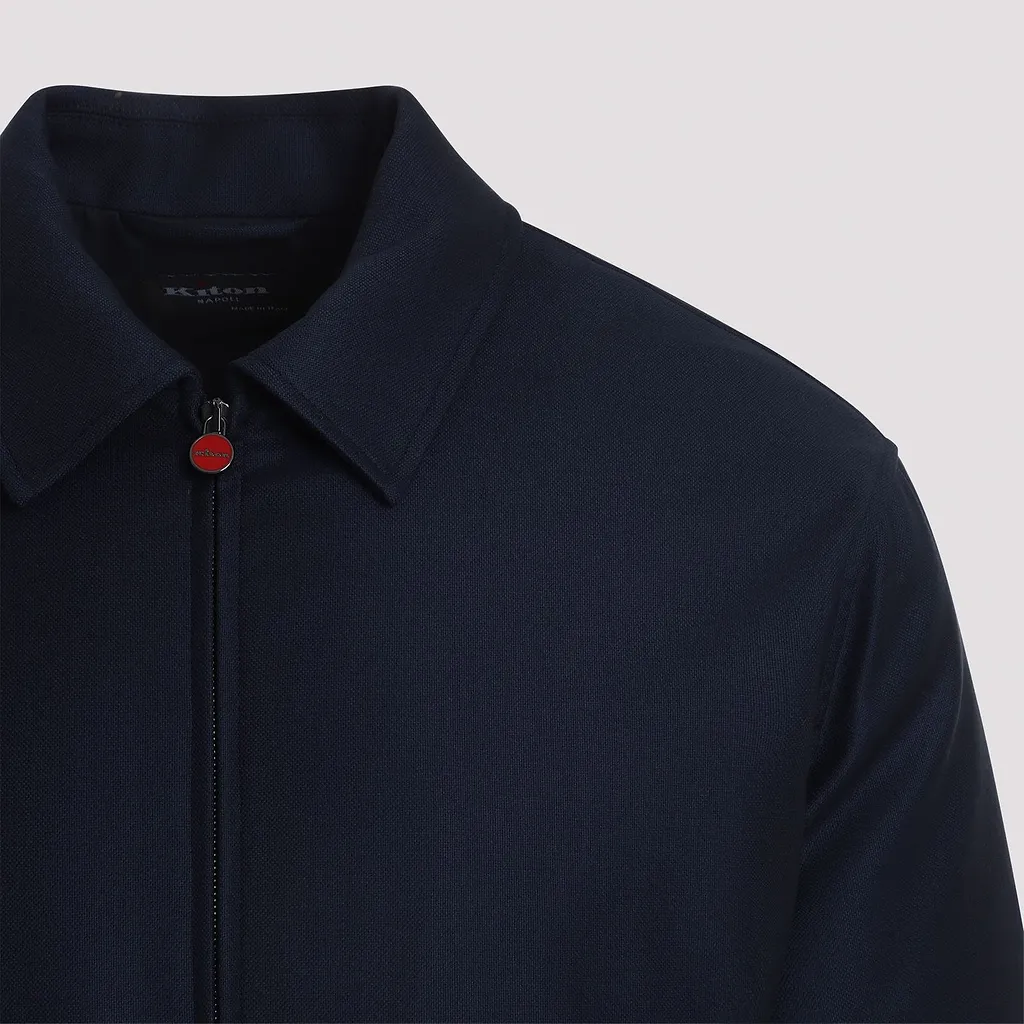Kiton Zip-Up Bomber Jacket