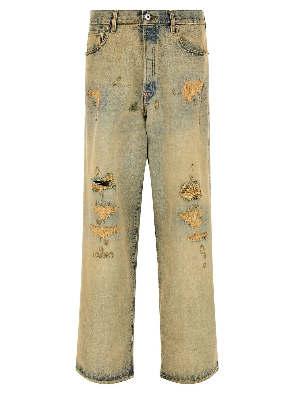 Kenzo Turn Up Wide Fit Jeans