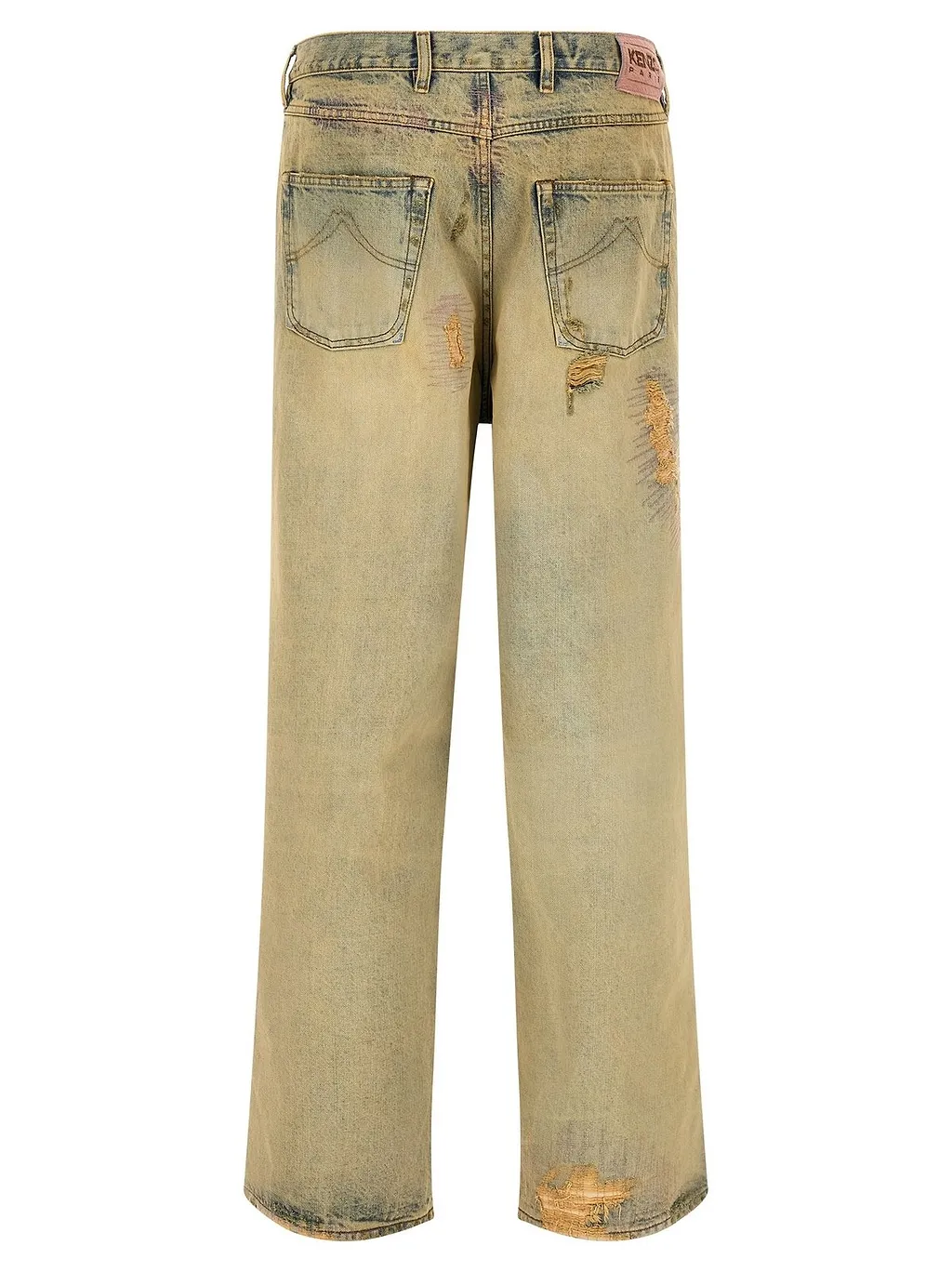 Kenzo Turn Up Wide Fit Jeans