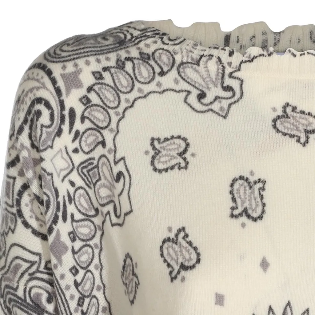Mela Paisley Patterned Jumper