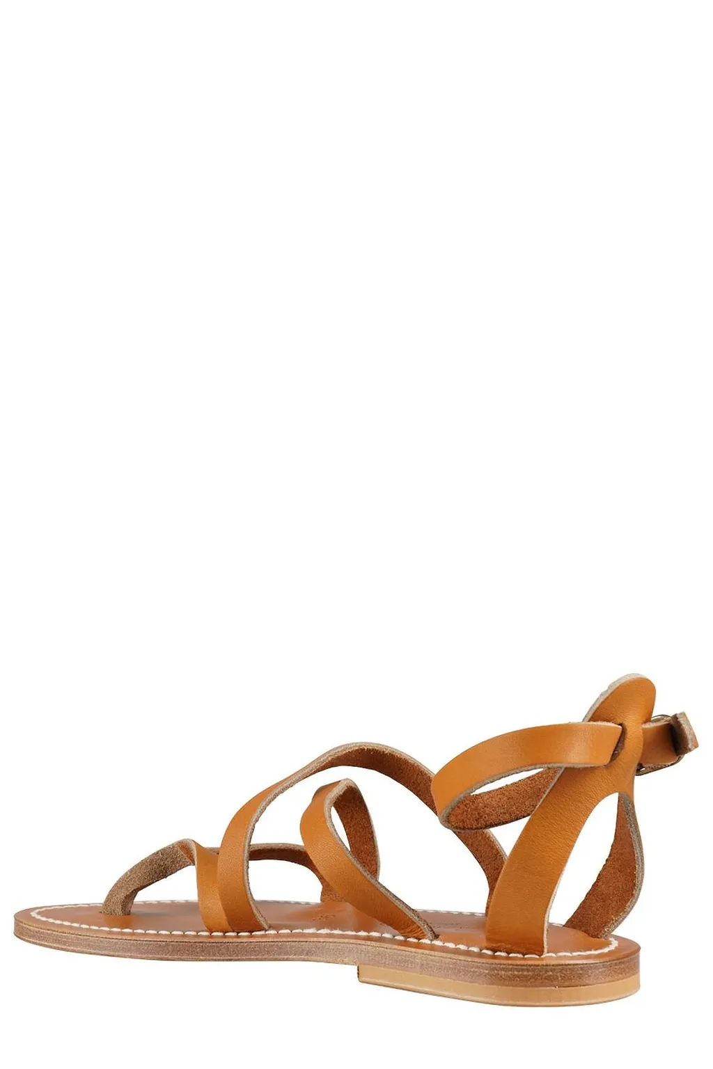 Epicure Buckled Flat Sandals