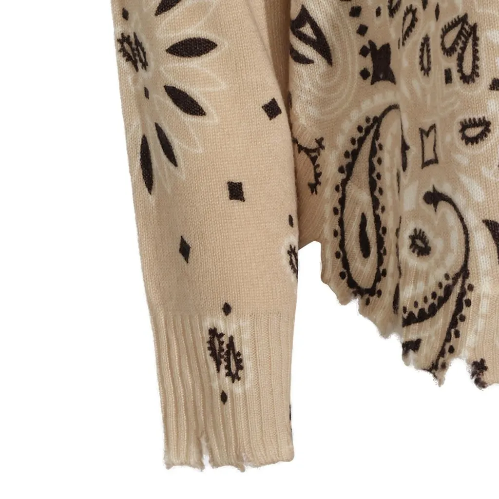 Mela Paisley Patterned Jumper