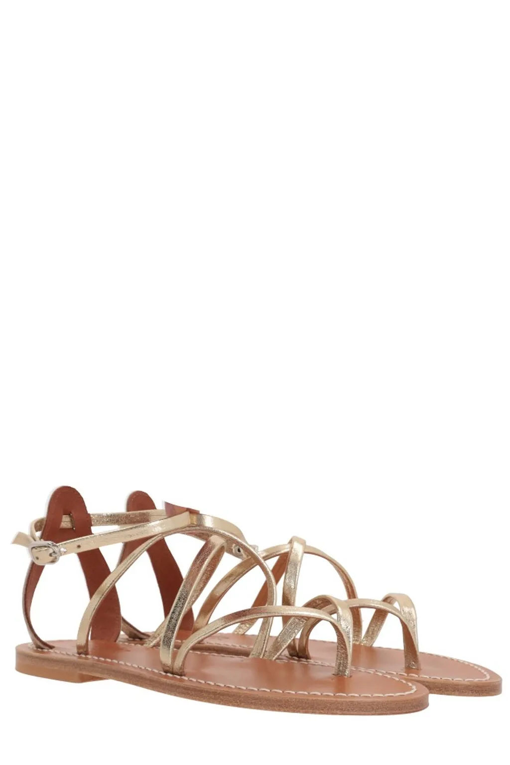 Epicure Crossover Strapped Sandals