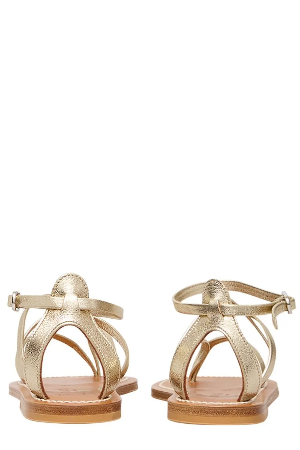 Epicure Buckled Flat Sandals