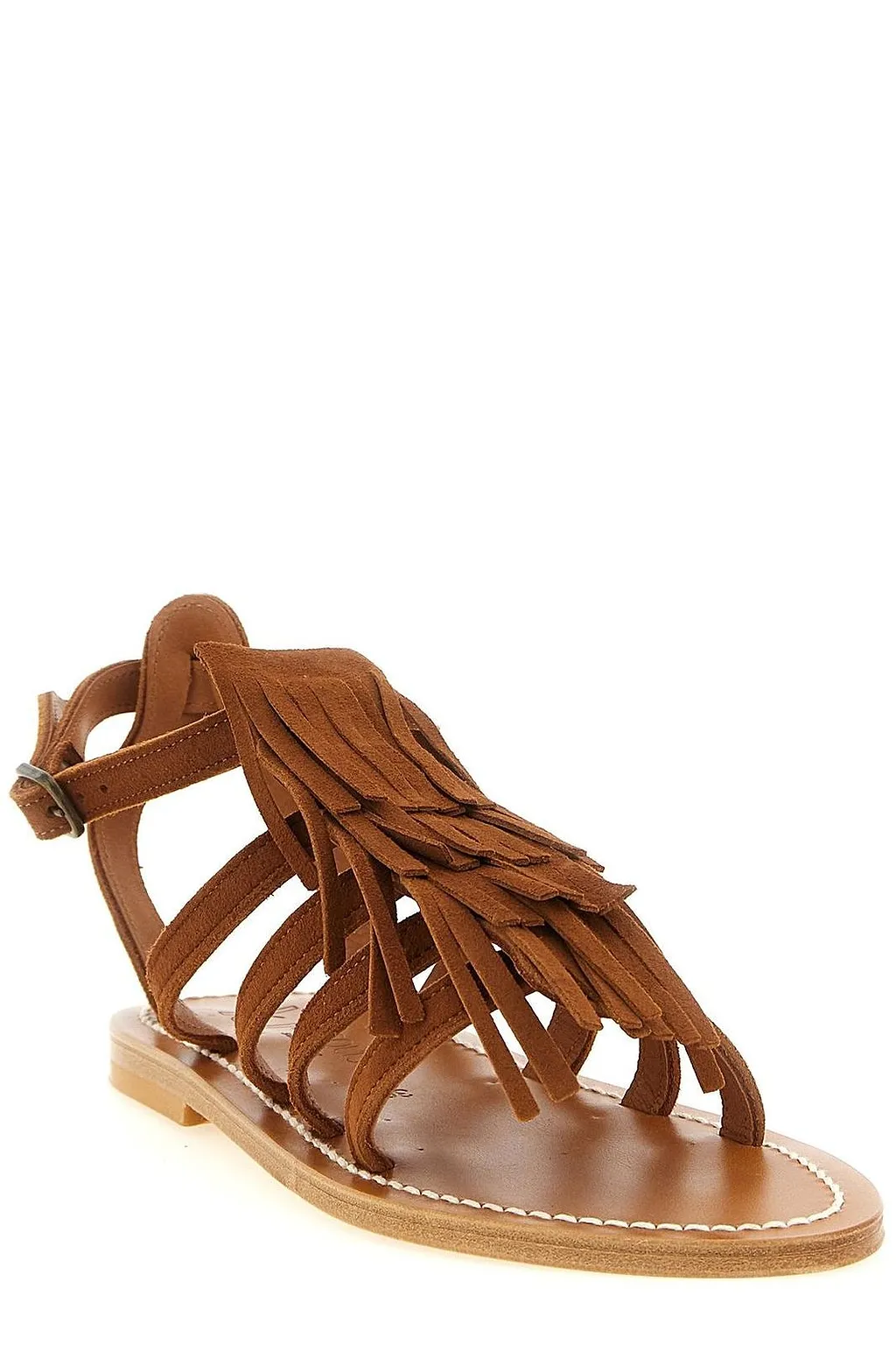 Fregate Fringed Flat Sandals