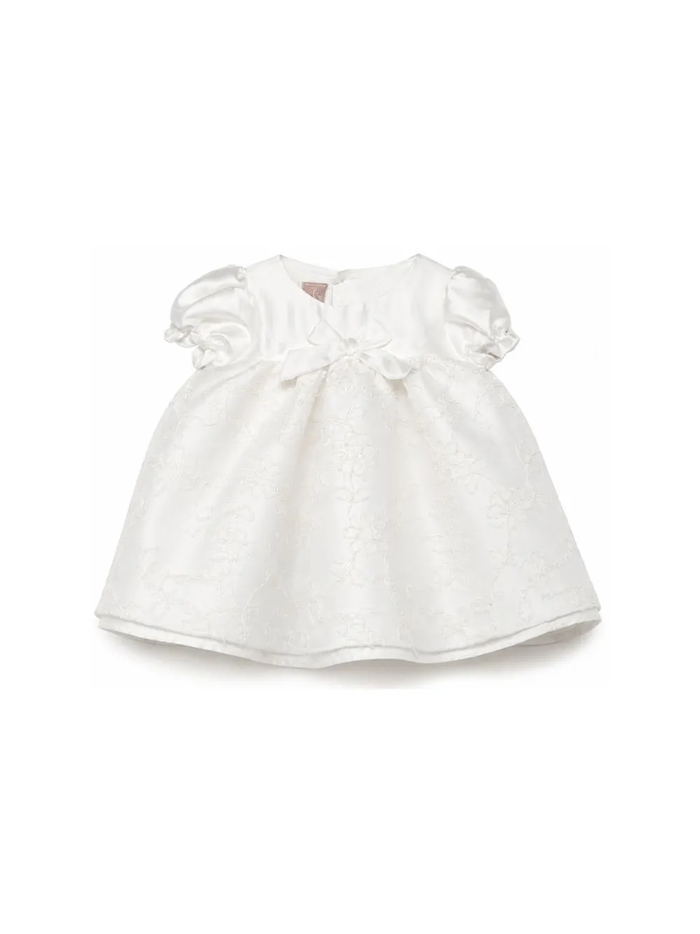 Bow-Detail Flared Dress
