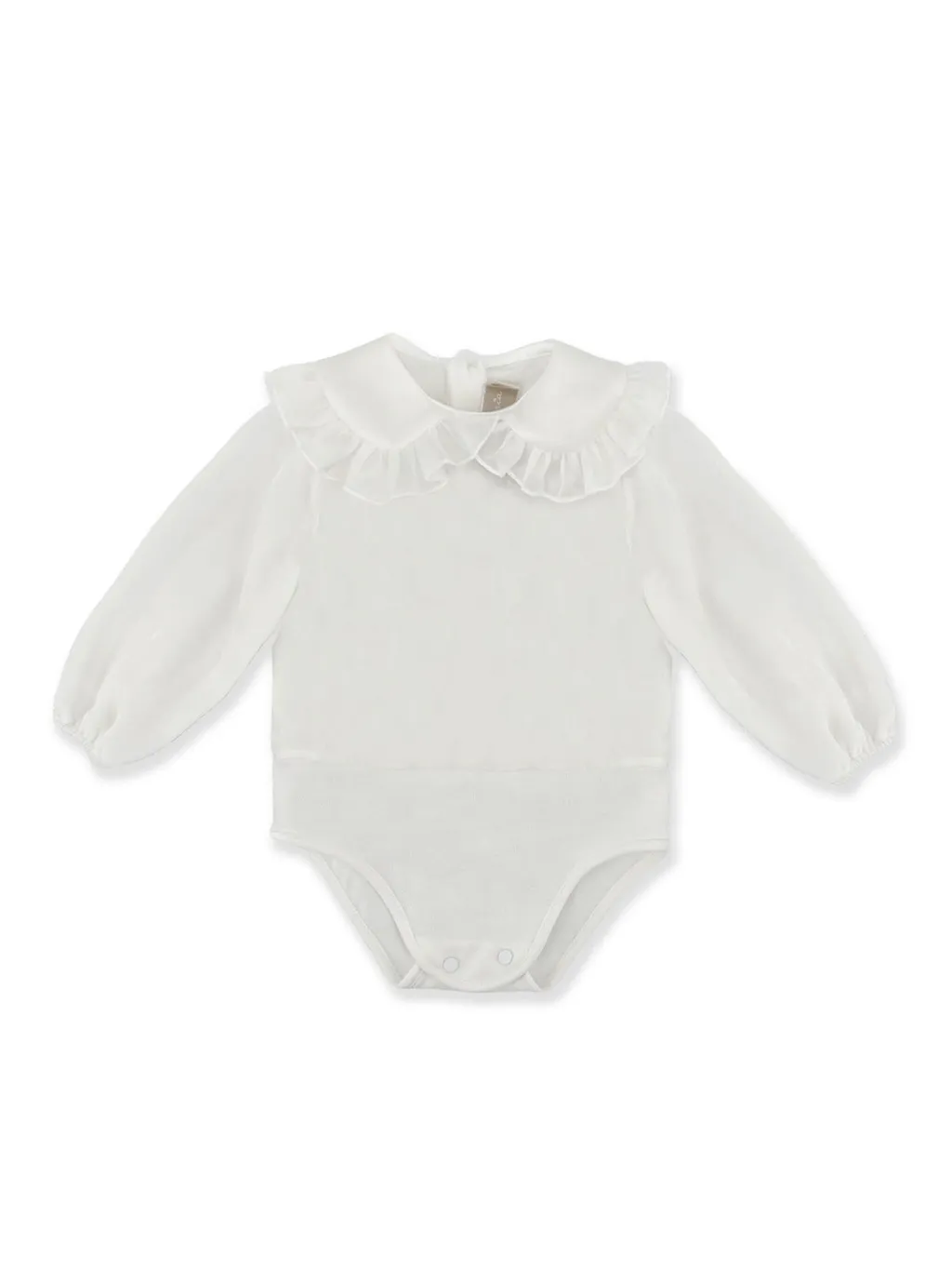 La Stupenderia Bow-Detailed Crewneck Suit