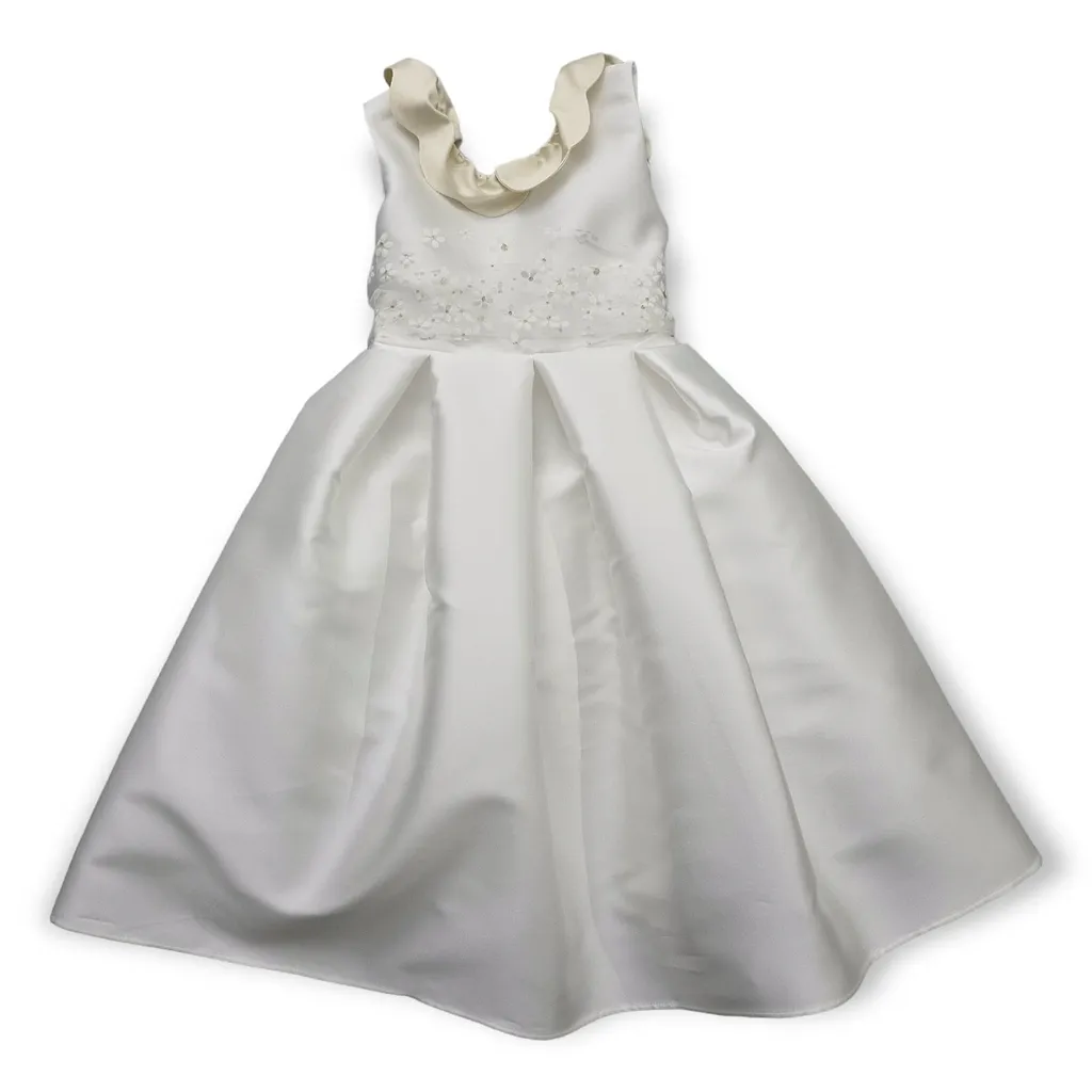 La Stupenderia Bow-Detailed Sleeveless Dress