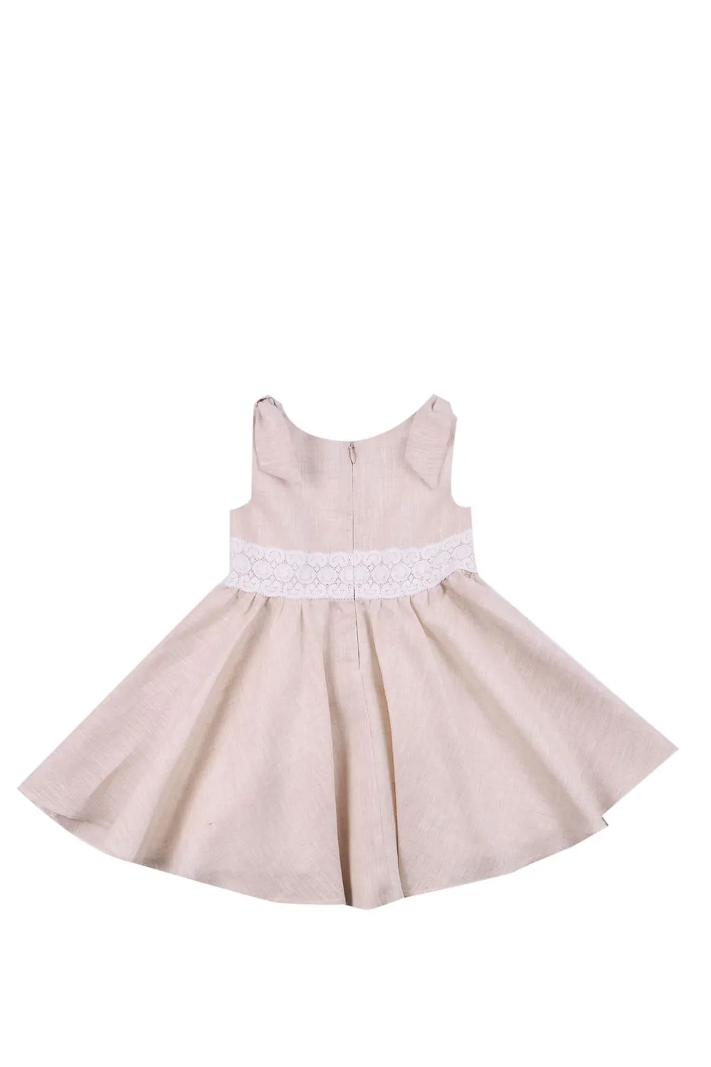 La Stupenderia Bow Detailed Sleeveless Dress