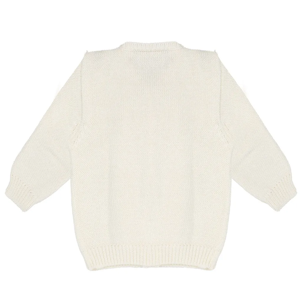 La Stupenderia Buttoned Long-Sleeved Cardigan