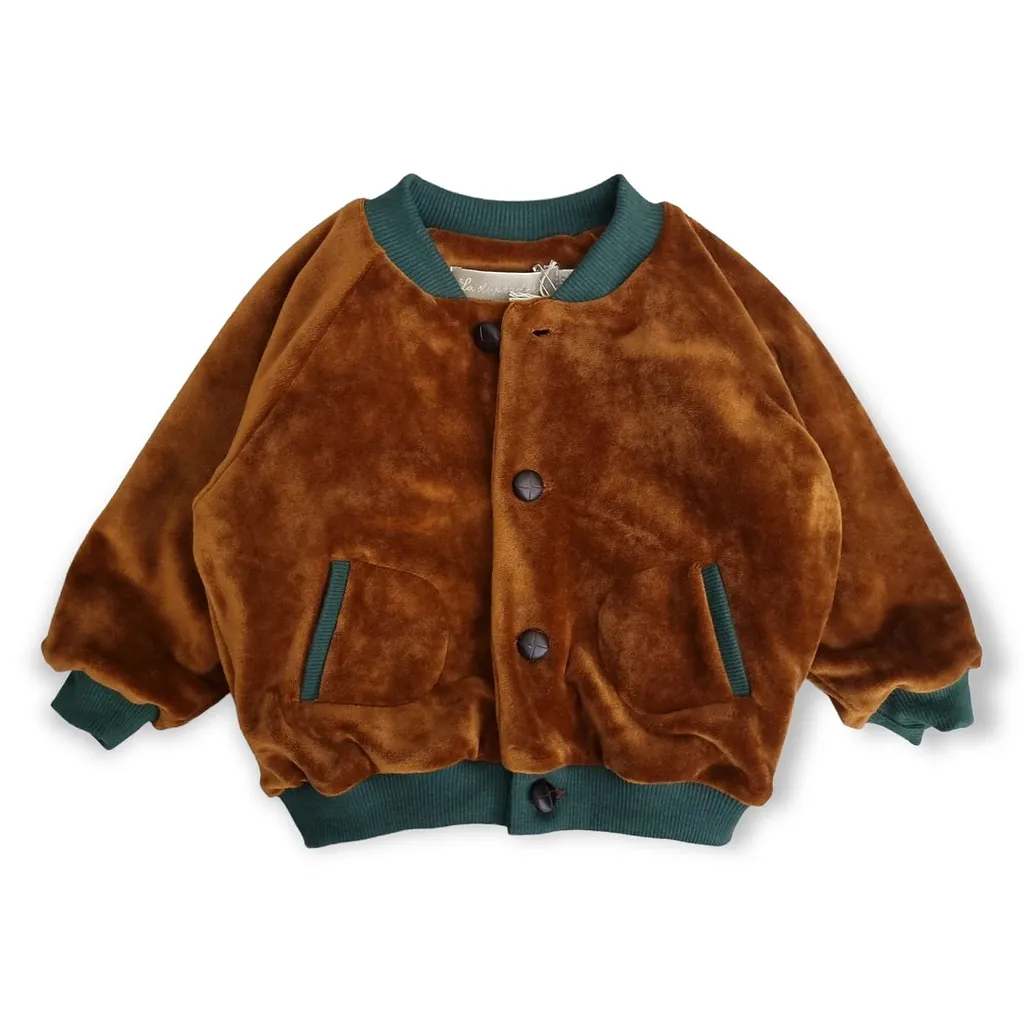 Buttoned Long-Sleeved Cardigan