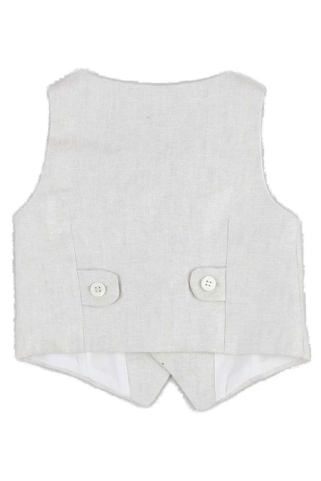 La Stupenderia Buttoned V-Neck Vest
