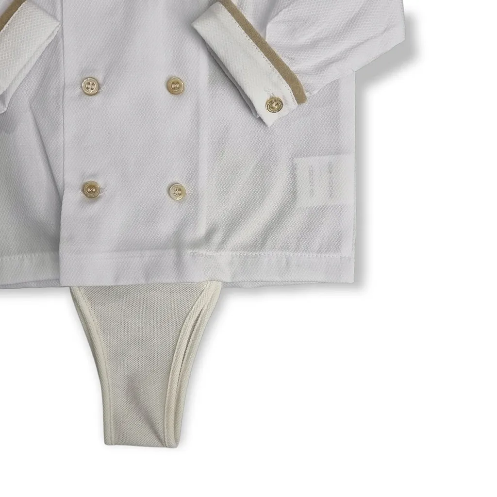 Checked Long-Sleeved Tracksuit