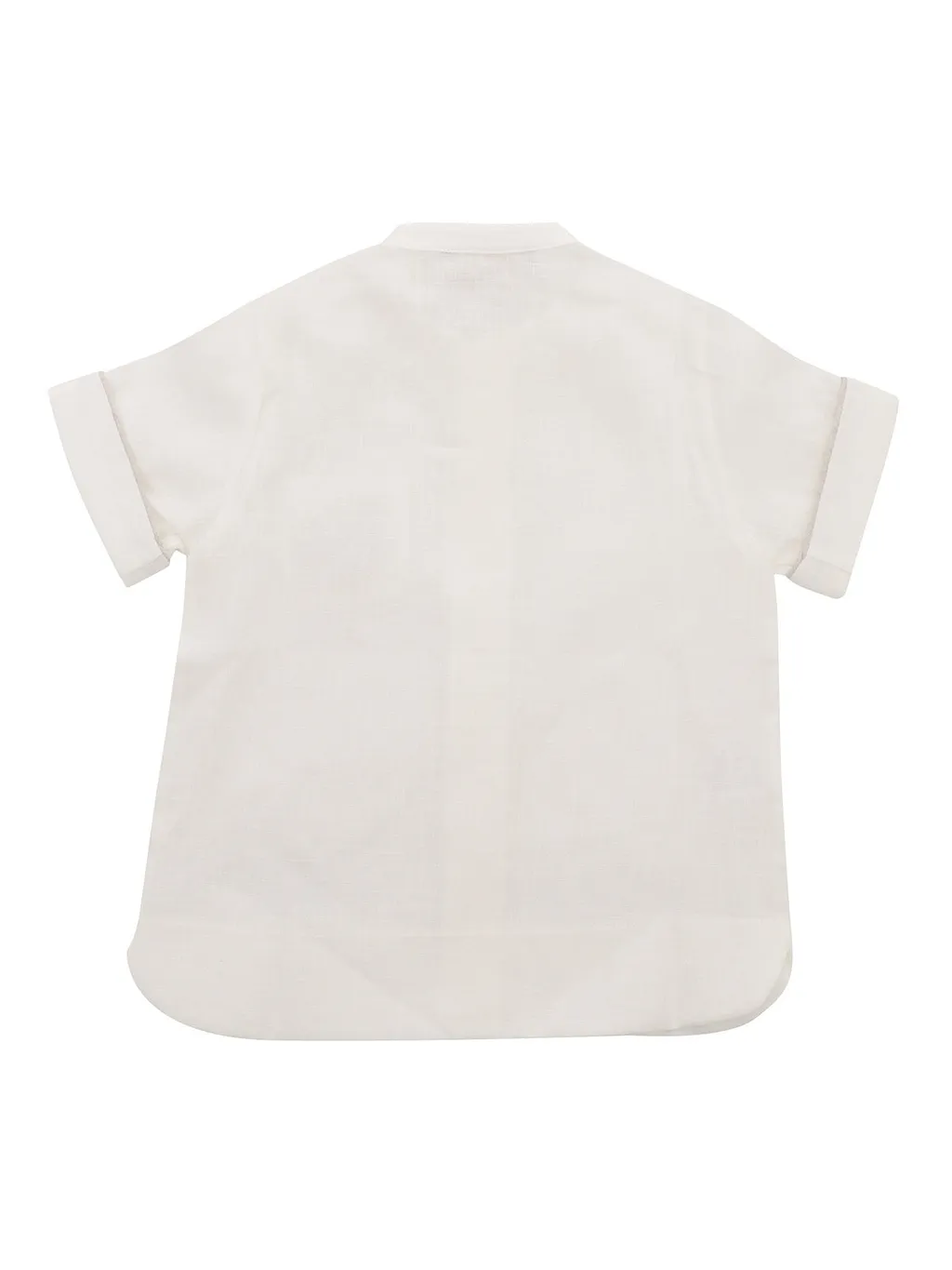La Stupenderia Crewneck Buttoned Shirt