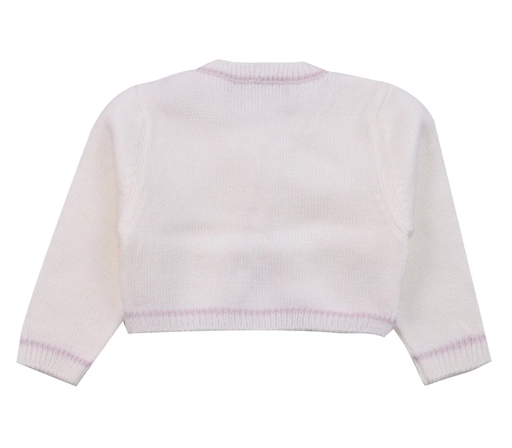 La Stupenderia Crewneck Cropped Cardigan