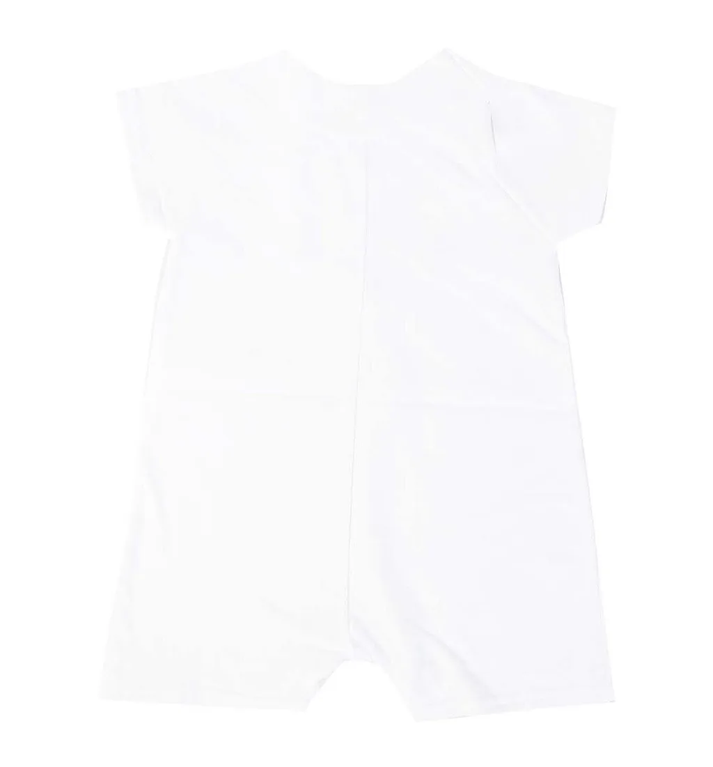 Crewneck Short Sleeved Jumpsuit