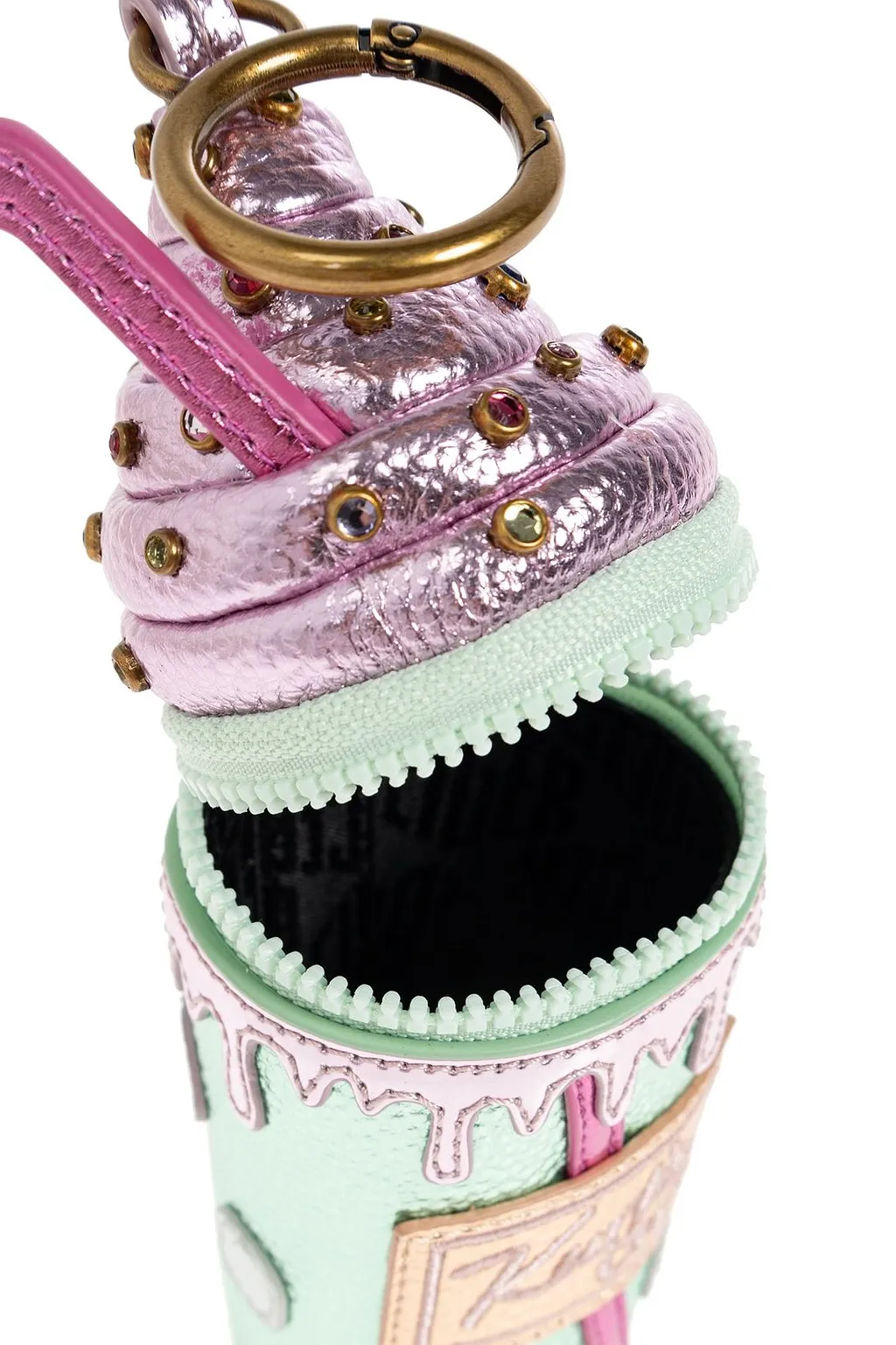 Kurt Geiger Coffee Cup Pouch Keychain