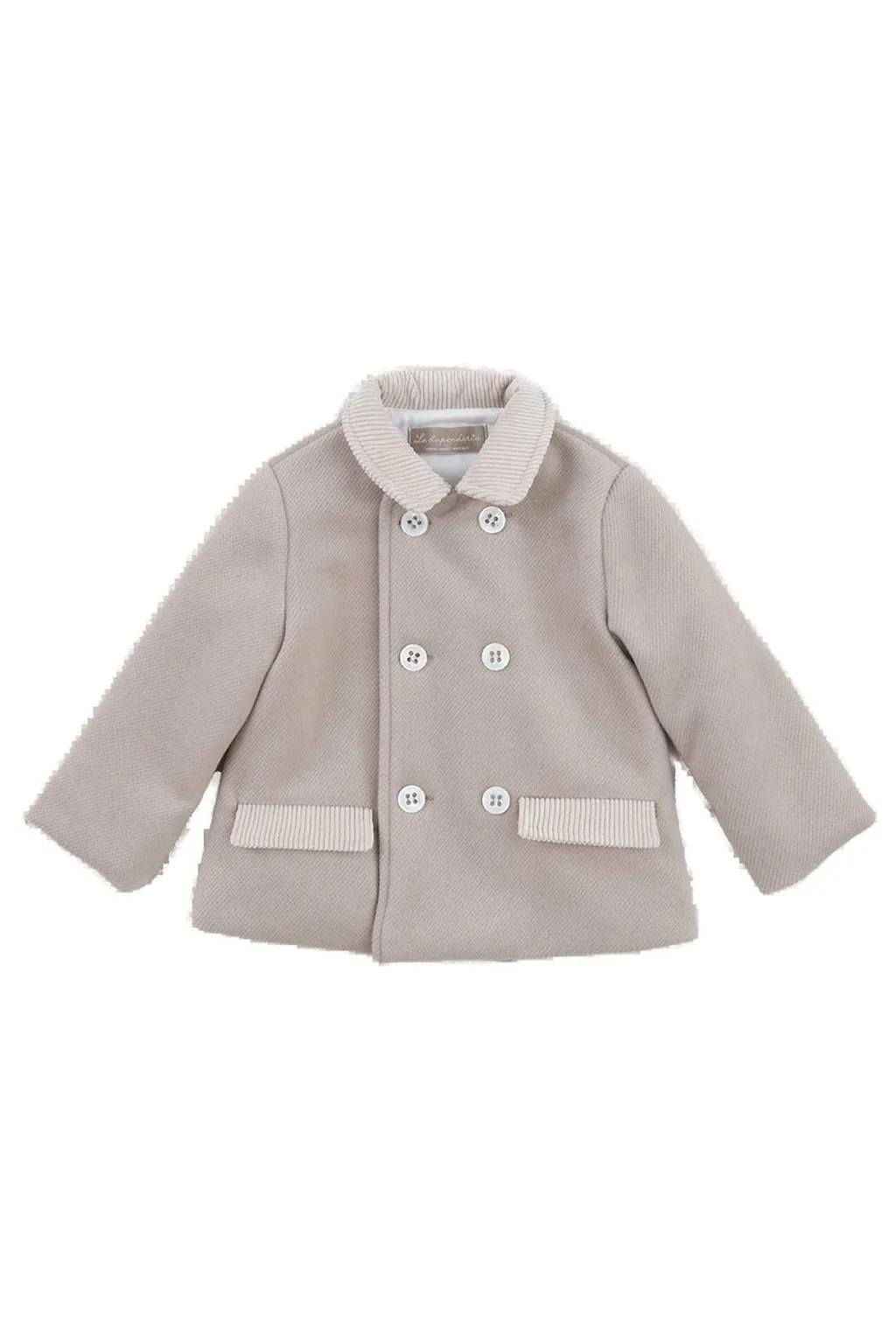 La Stupenderia Double Breasted Long Sleeved Coat
