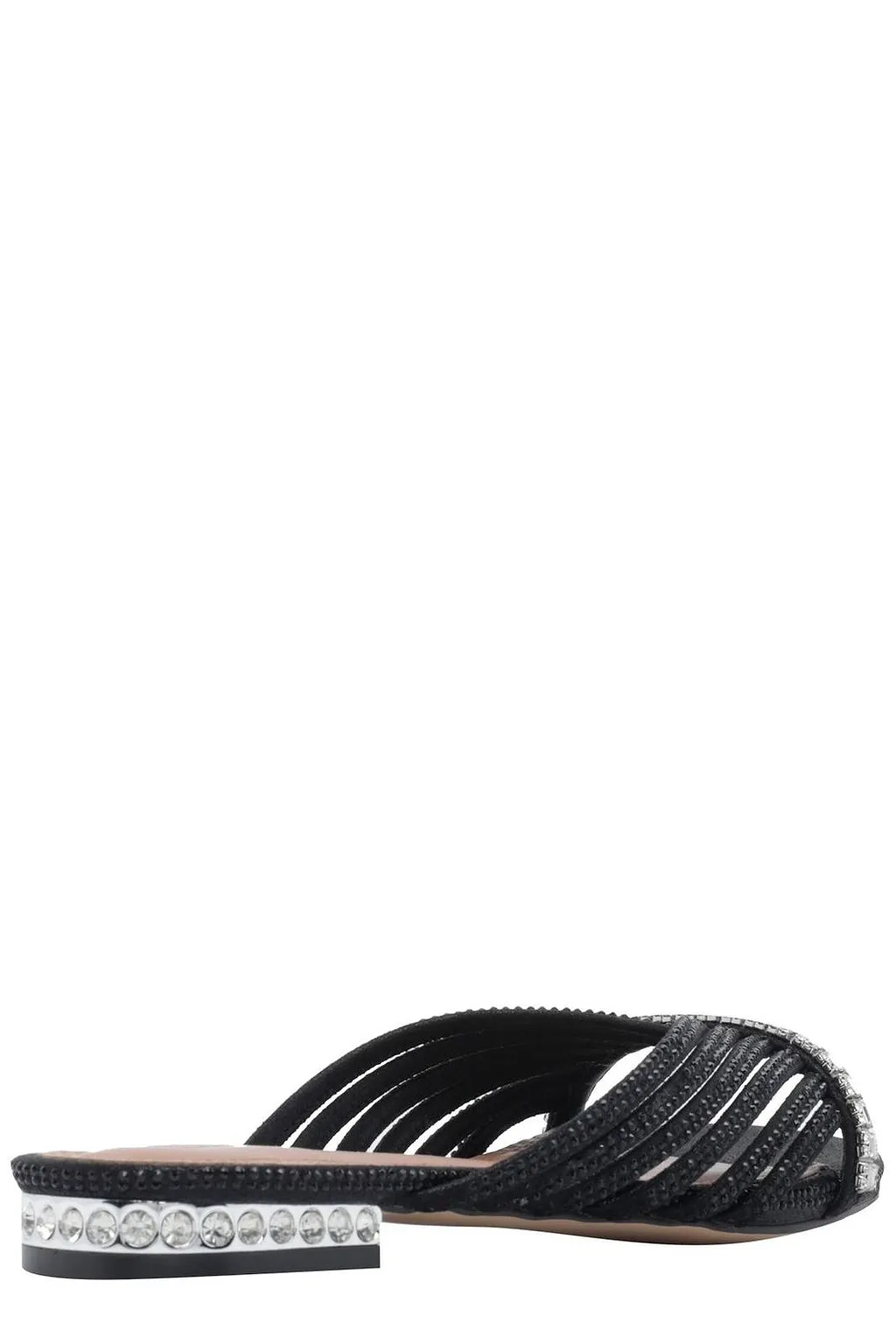 Kurt Geiger Crystal Strap Flat Sandals