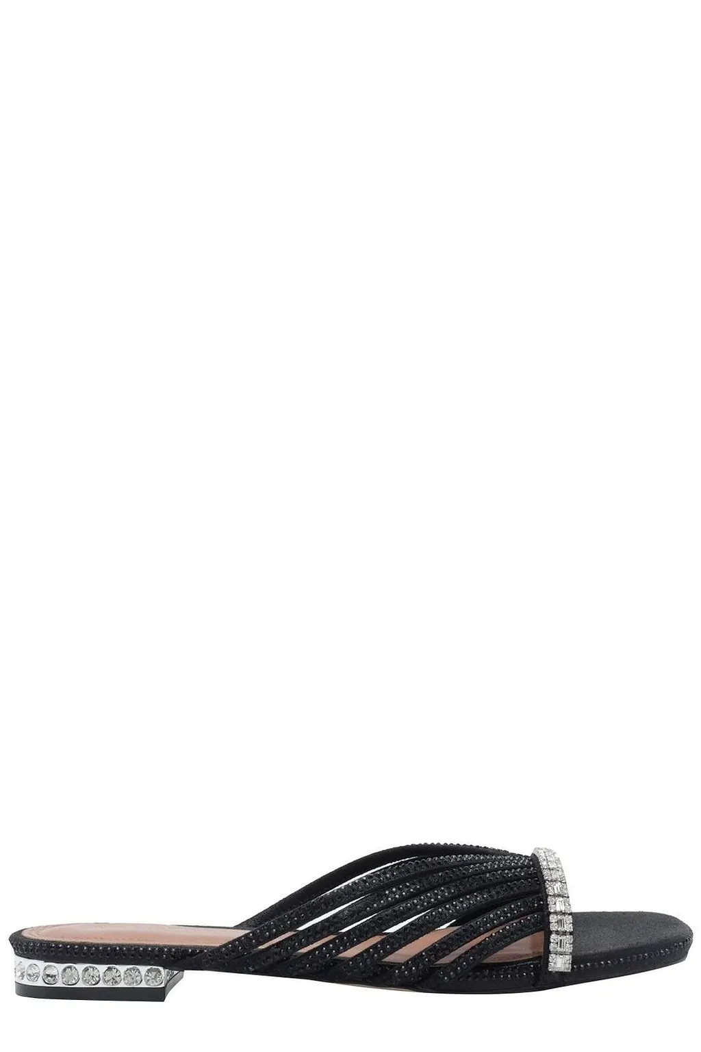 Kurt Geiger Crystal Strap Flat Sandals