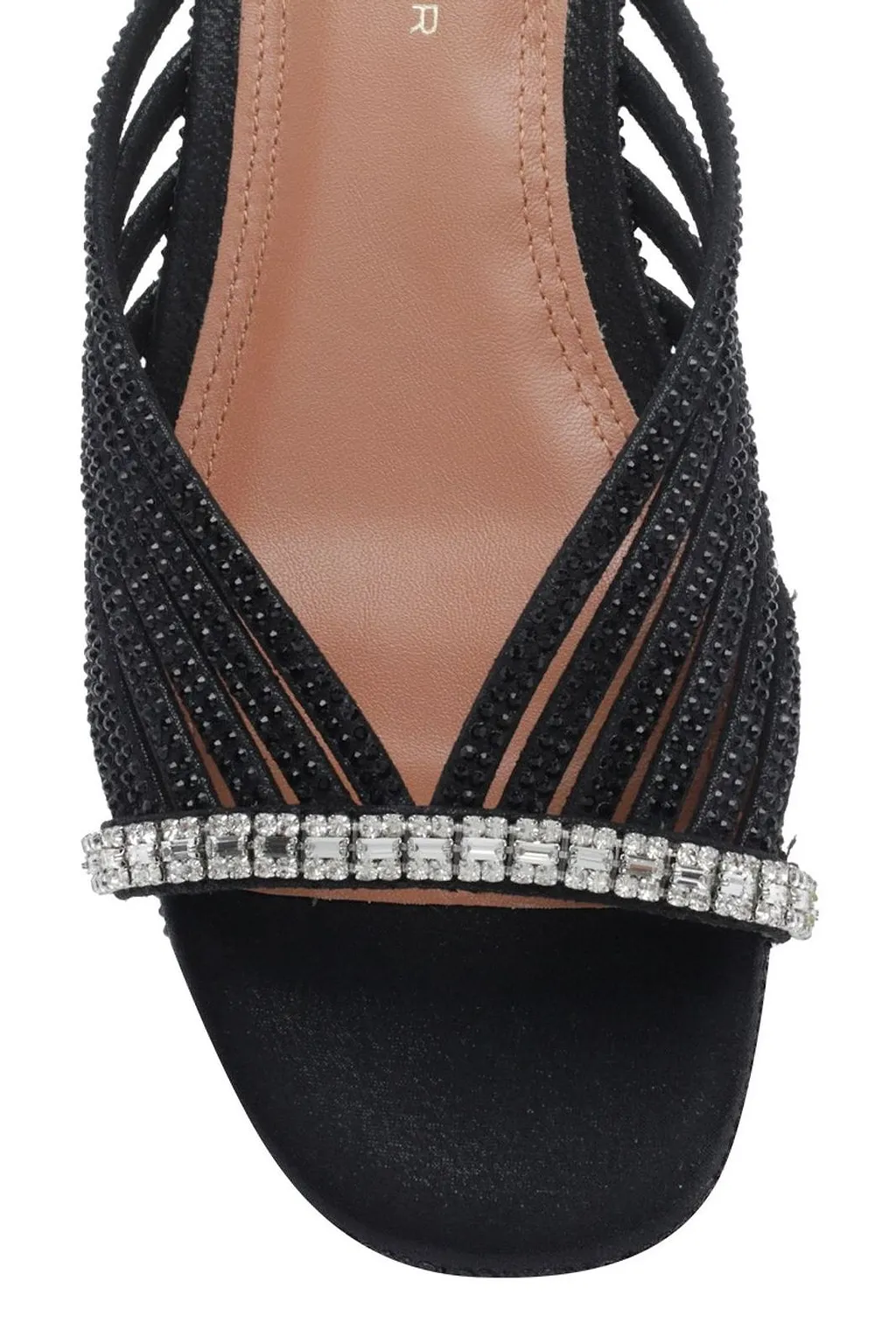 Kurt Geiger Crystal Strap Flat Sandals