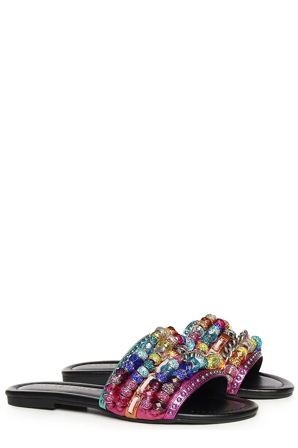 Kurt Geiger London Southbank Embellished Flat Sandals