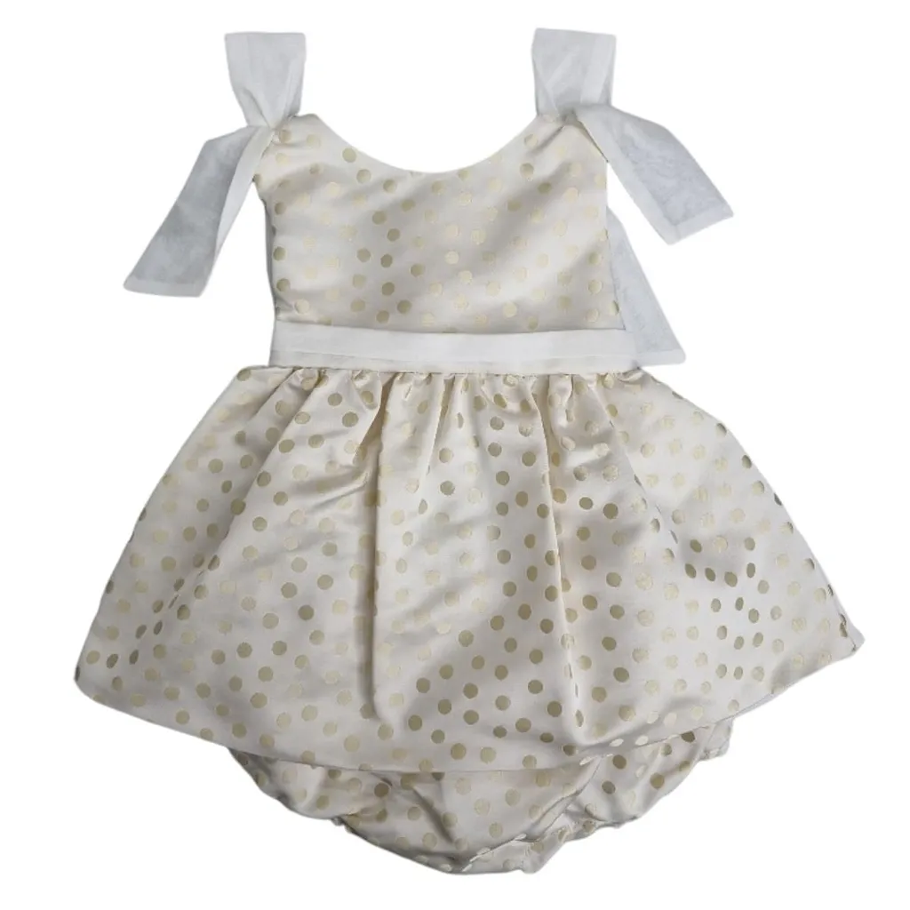 Embellished Bow Detailed Dress