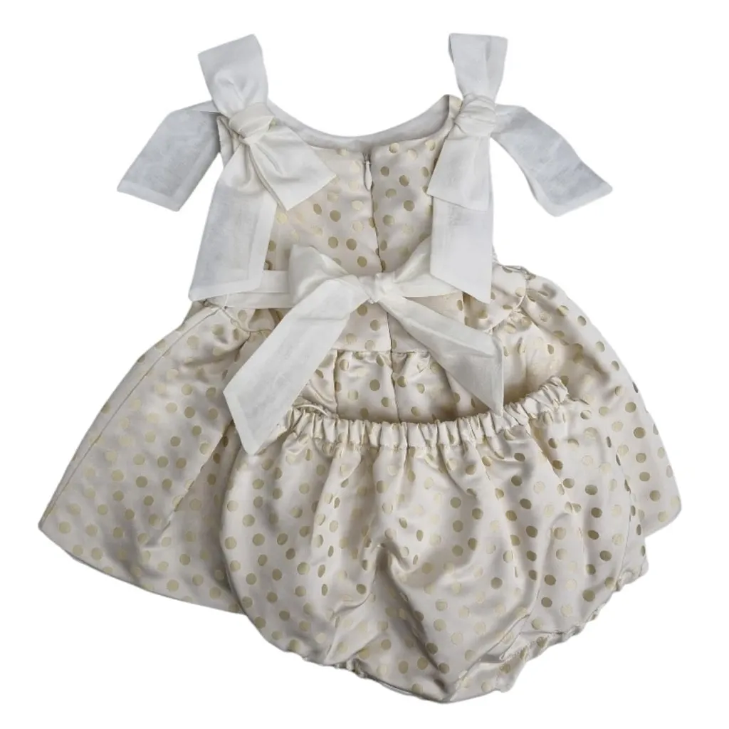 Embellished Bow Detailed Dress