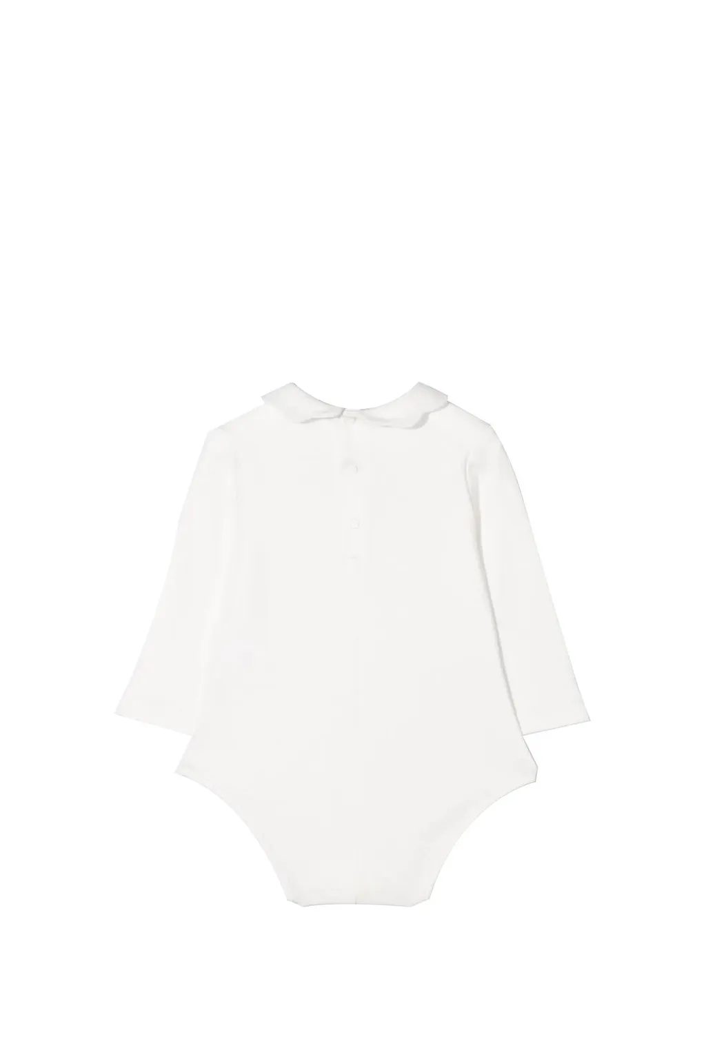 La Stupenderia Embroidered Long-Sleeved Bodysuit