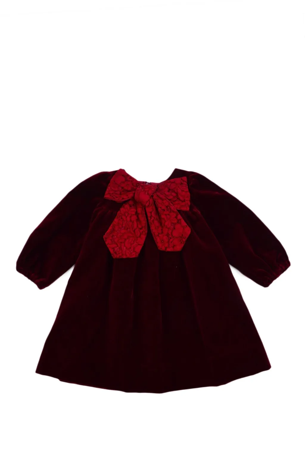 La Stupenderia Flared Velvet Dress