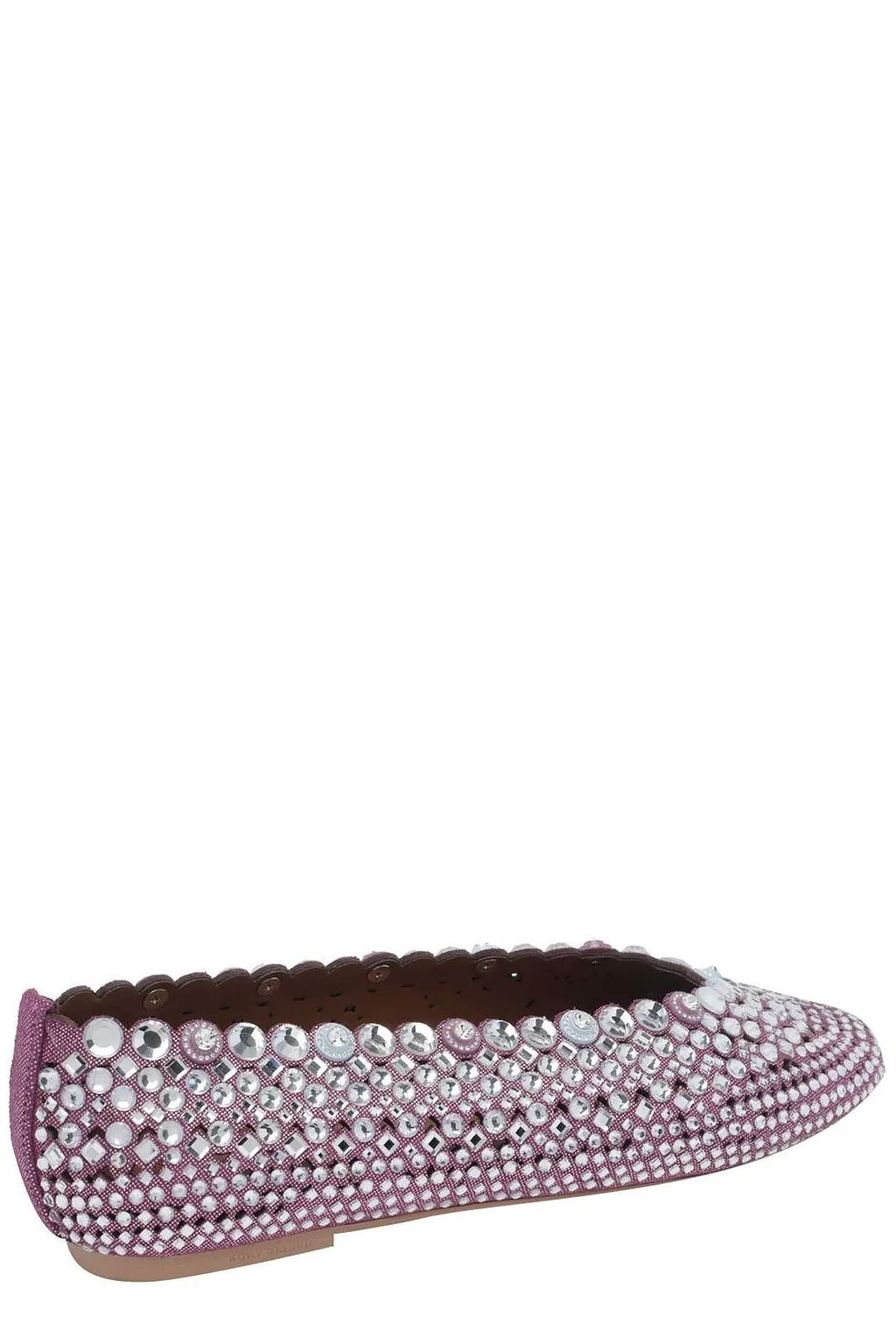 Kurt Geiger Crystal Studded Ballet Flats